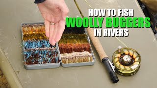 HOW TO Fish Woolly Buggers In Rivers [upl. by Corneille]