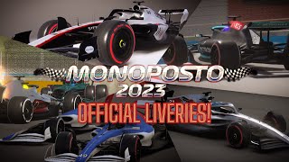 OFFICIAL LIVERIES IN MONOPOSTO 2023 [upl. by Boote]