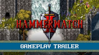 Hammerwatch II  Overview Gameplay Trailer  PC Release Date Announce Video [upl. by Yanej]