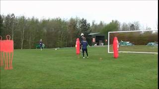 Walsall FC  Goalkeeper Training [upl. by Fairman327]