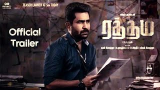 Raththam Official Trailer  Vijay Antony  Nandita  Mahima Nambiar  Ramya Nambeesan [upl. by Danice]