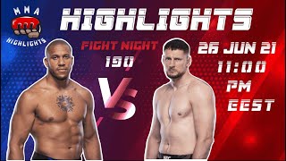 UFC Fight Night 190 Ciryl Gane Vs Alexander Volkov MMA Highlights [upl. by Oiuqise100]