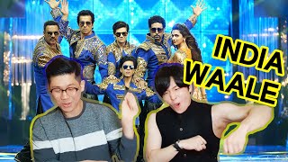 Korean React to India Waale  Happy New Year  Shah Rukh Khan x Deepika Padukone [upl. by Nipahc]