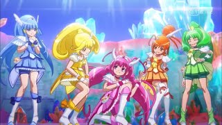 Pretty Cure resurrected through The Bifrost  Portals Scene [upl. by Tolliver]