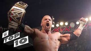 Triple Hs 25 greatest moments WWE Top 10 Special Edition [upl. by Inalial]