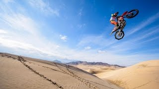 A Freeride Motocross Paradise in the Dunes of the Mojave [upl. by Anilegna179]