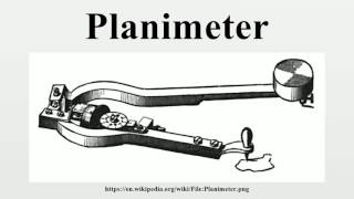 Planimeter [upl. by Aldred751]