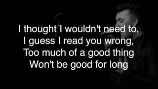 Sam Smith  Good Thing Lyrics [upl. by Rebma]