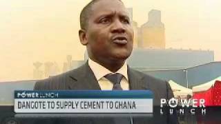 Aliko Dangote on Cement Industry in Nigeria [upl. by Adnilem375]