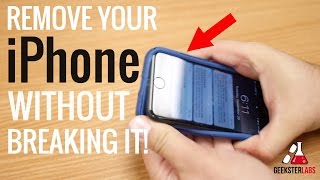 Hack How to remove iPhone from case [upl. by Allenrac]