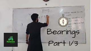 O LevelIGCSE Math  Further Trigonometry Bearings Part  1 [upl. by Polish]