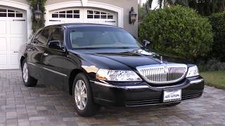 2007 Lincoln Town Car Executive L Livery Review and Test Drive by Bill  Auto Europa Naples [upl. by Odlabu874]