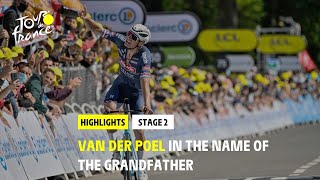 Highlights  Stage 2  TDF2021 [upl. by Reiner315]