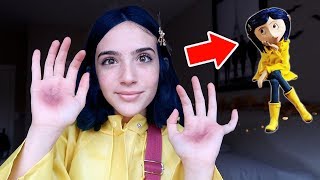 I AM CORALINE  Halloween Costume [upl. by Norrab]