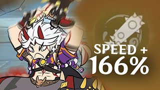 Itto WITH 166 BONK SPEED [upl. by Ymot938]