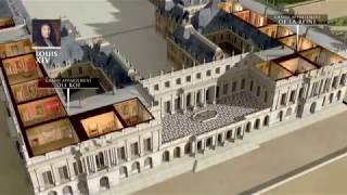 El Palacio de Versalles en 3D reconstitución historica  como ir desde Paris [upl. by Gena924]