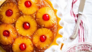 Tasty Pineapple Upside Down Cake Recipe [upl. by Thor]