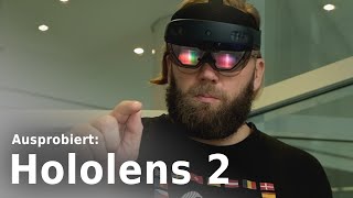 Microsoft Hololens 2 im Test  Ausprobiert [upl. by Eletnahc515]