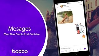 Badoo  Meet New People Chat Socialize  Messages [upl. by Patrice7]