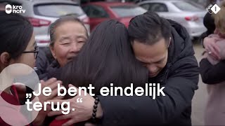 160 Chinese familieleden zijn voor Nina haar terugkeer bijeengekomen  Spoorloos [upl. by Adnawahs]