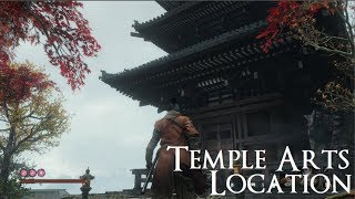 Sekiro How to unlock 4th Skill Tree Temple Arts  Senpou Esoteric Text Location [upl. by Magnuson]