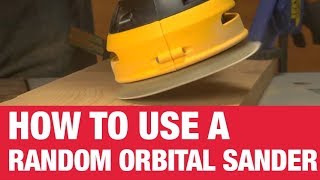 How To Use A Random Orbit Sander  Ace Hardware [upl. by Yderf658]