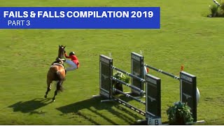 Show Jumping  Fails amp Falls Compilation 2019 Part 3 [upl. by Bryner452]