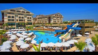 Crystal Palace Luxury Resort amp Spa Hotel Side in Turkey [upl. by Itnava]