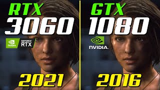 GTX 1080 vs RTX 3060  in 2021 [upl. by Spaulding]