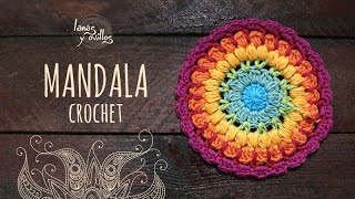 Tutorial Mandala Crochet [upl. by Aleyam]