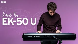 KORG EK50 U Arranger  Top Features and Sound Demo [upl. by Aisereht]