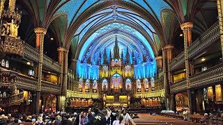 Inside Montreal’s STUNNING NotreDame Basilica 1829 [upl. by Anwahsad]