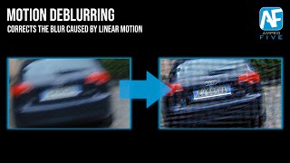 Motion Deblurring Deblur Images and Videos in Amped FIVE [upl. by Nimsaj391]