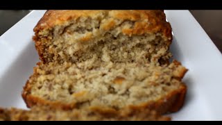 Moistest Easy Banana Bread Recipe [upl. by Yenhoj]