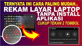 Cara Merekam Layar LaptopPC di Windows 10 dan 11 Tanpa Aplikasi  Cara Screen Recorder Di Laptop [upl. by Altaf]