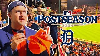 PLAYOFF BASEBALL IN DETROIT MADNESS AT COMERICA PARK [upl. by Adnalue]