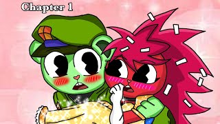 Flaky x Flippy HTF Comic [upl. by Anastas]