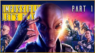 FLIPPING THE FORMULA  XCOM Chimera Squad Impossible Lets Play Part 1 [upl. by Aible409]