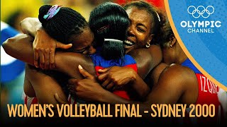 Womens Volleyball Final  CUB v RUS  Sydney 2000 Replays [upl. by Nama611]