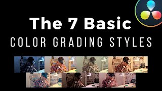 The 7 Essential Color Grading Styles Every Filmmaker Must Learn First [upl. by Spancake]