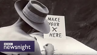 1945 remembered and the rise and fall of the Labour Party  BBC Newsnight [upl. by Nitreb239]