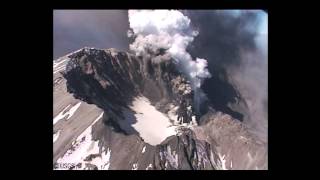 October 1 2004 Explosion at Mount St Helens [upl. by Aihtnamas]