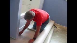 Installing Loose Lay Vinyl Flooring [upl. by Ahseniuq547]