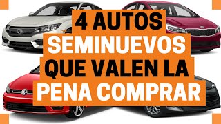 4 AUTOS SEMINUEVOS que debes considerar a COMPRA  Motoren Mx [upl. by Amethyst266]