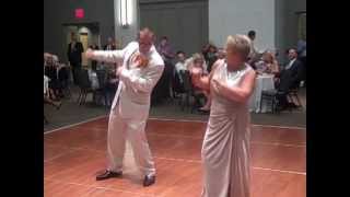 Energetic MotherSon First Wedding Dance [upl. by Nilorac614]