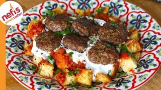 Bayat Ekmek Kebabı Tarifi  Nasıl Yapılır 😋 [upl. by Anirav]