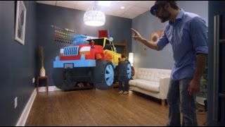 Microsoft HoloLens HoloStudio [upl. by Lasiaf273]