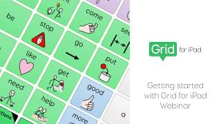 Getting Started with Grid for iPad  AAC app tour with symbol and text communication [upl. by Eelyme]