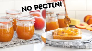 Easy Peach Jam Recipe [upl. by Noel]