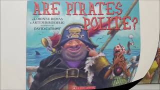 Are Pirates Polite by Corinne Demas  Read Aloud [upl. by Onihc966]